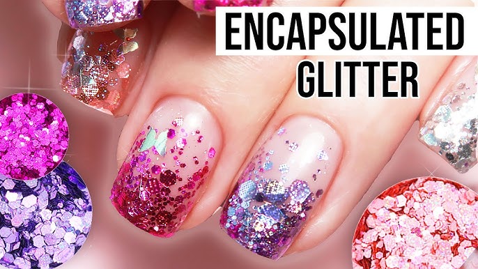 NAIL BASICS: HOW TO WORK WITH CHUNKY GLITTER 