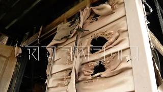 Молния во время грозы ударила в жилой дом и вызвала пожар