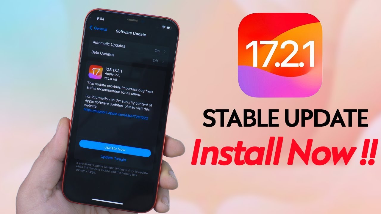iOS 17.2.1 Update Released for iPhones - Install It NOW!! - YouTube