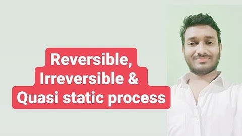 Thermodynamics L7: thermodynamic process,reversible process, irreversible process,Quasi static proc