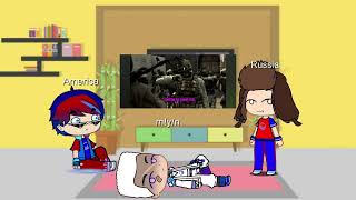 Countryhumans react to TheRussianBadger