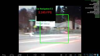Screencasting car navigation in Android