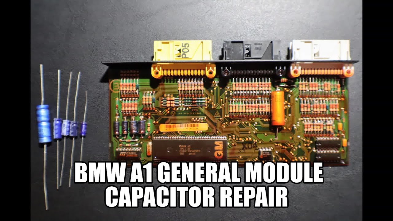 E31 BMW A1 General Module Rebuild - YouTube