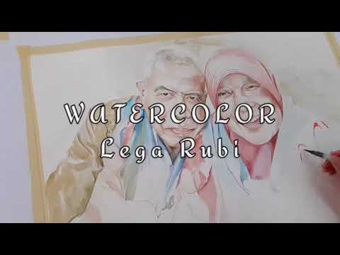 Tutorial melukis potrait wajah menggunakan cat air Tutorial melukis potrait wajah menggunakan cat air