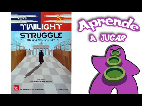Twilight Struggle - Cómo se juega - Tutorial - Juego de Mesa