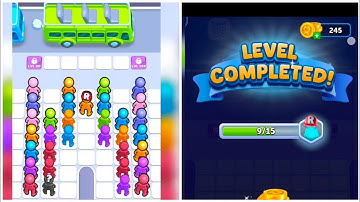 Bus jam Level 21 Walkthrough Solution 