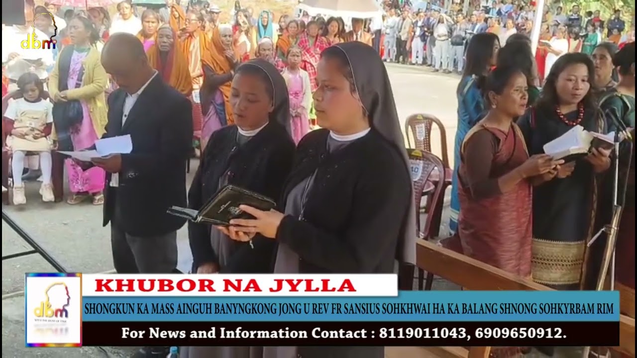 SHONGKUN KA MASS AINGUH BANYNGKONG JONG U REV FR SANSIUS SOHKHWAI HA KA BALANG SHNONG SOHKYRBAM RIM