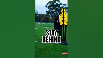 Floating behind centre-half = chance to create space #soccercoach #footballcoaching #soccertips