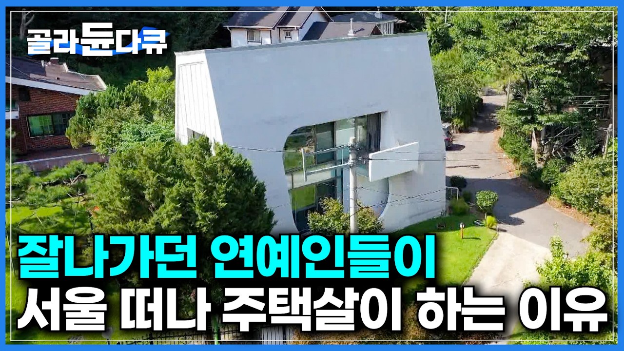 화려함 내려놓고 전원으로 갔다. 잘나가던 가수가 서울 생활 접고 전원주택 살이 했더니｜자유를 느낄 수 있는 전원주택의 삶｜지붕에 굳이 천장을 만든 이유｜건축탐구 집｜#골라듄다큐