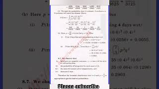 Introduction to statistical Theory part-1 Chapter 8 Full Exercise Solution Notes for BS students
