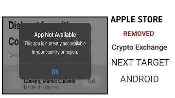 apple remove crypto exchange binance 🙄form apps store in india 📈 Next Target Android Version  ?