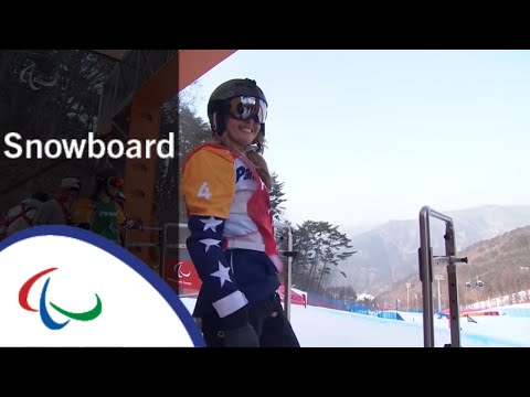 Brenna HUCKABY VS. Amy PURDY |Snowboard cross | Big Final| PyeongChang2018 Paralympic Winter Games