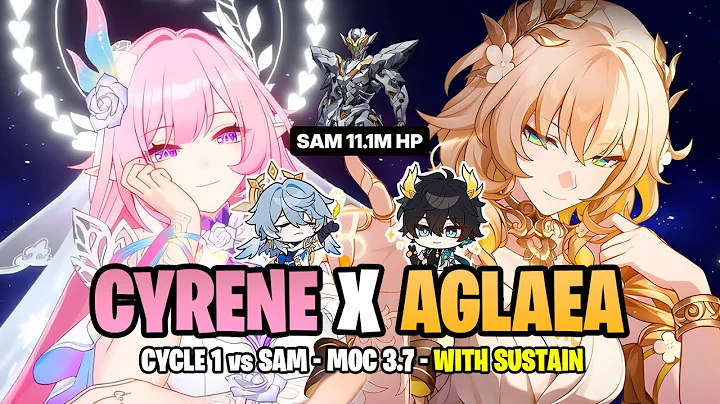 [V4] Aglaea + Cyrene vs SAM - MOC 3.7 | Cycle 1 - Cost 6 - Honkai Star Rail - WITH SUSTAIN
