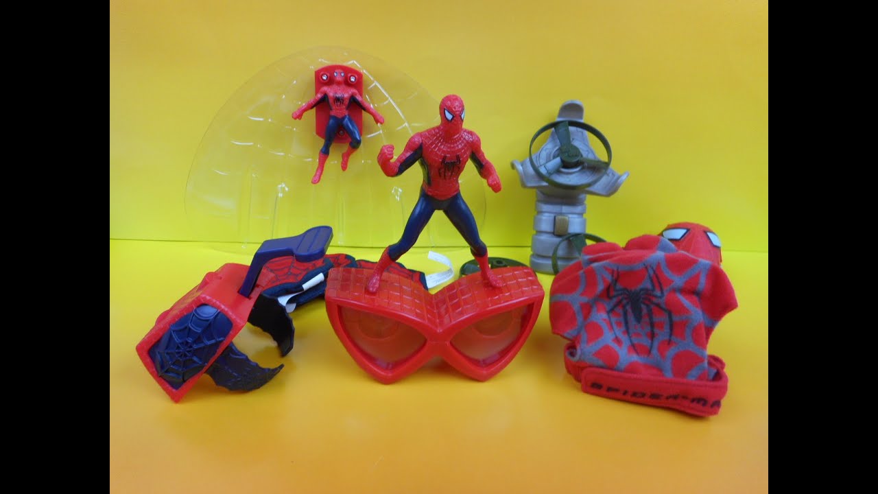 spider man 2 toys 2004