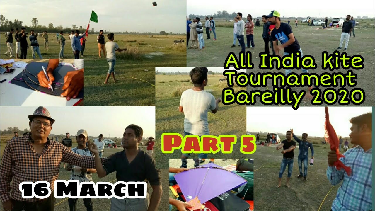 All India Kite Tournament Bareilly | ऑल इंडिया पतंग टूर्नामेंट बरेली | 16 March 2020 Part 5 |