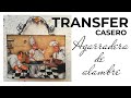 TRANSFER CASERO Y AGARRADERA DE ALAMBRE -transfers on wood