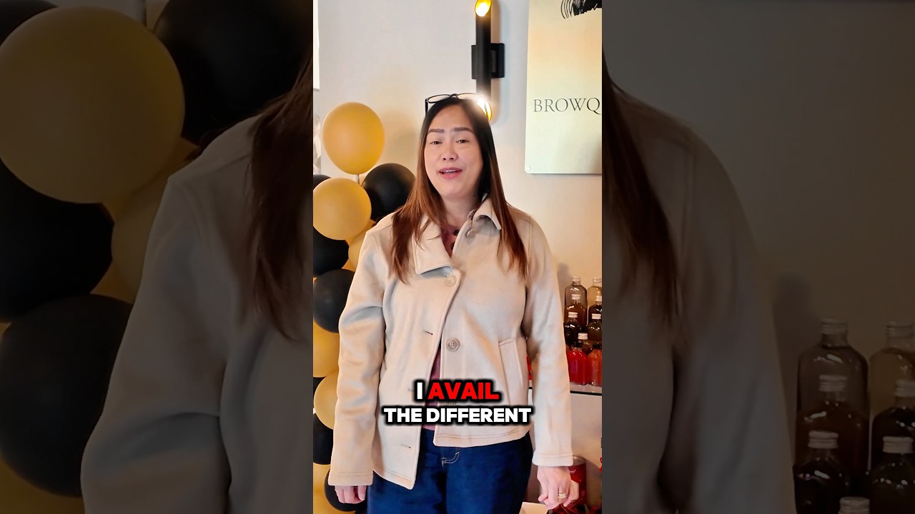 Client got 4 Services done at BrowQueen Clinic Self Love is indeed important 💯🎁👑👸  