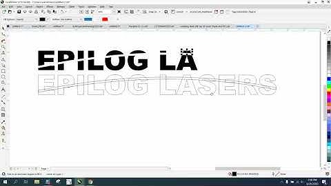 Corel Draw Tips & Tricks Convert a Line to an Object and why Part 2