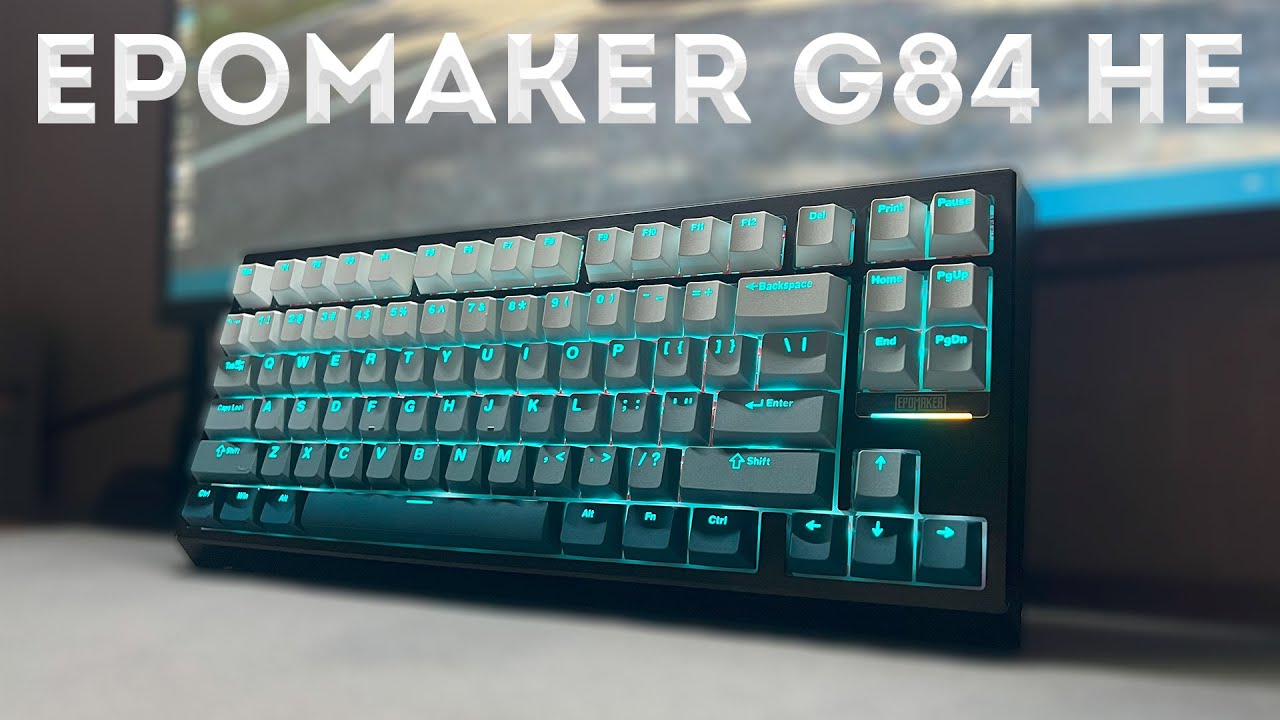 EPOMAKER G84 HE - САМАЯ ЛУЧШАЯ МАГНИТНАЯ КЛАВИАТУРА? | ОБЗОР 