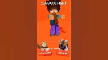 0 vs 1 MILLION of Hairs 🗿 | Chaotic Satisfying Hair Battle Simulation 🤣