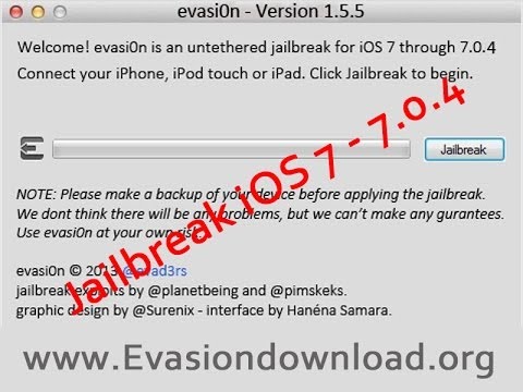 Evasion7 Download For Jailbreak IOS7 Through 7 0 4 Any IPhone IPad Or IPod