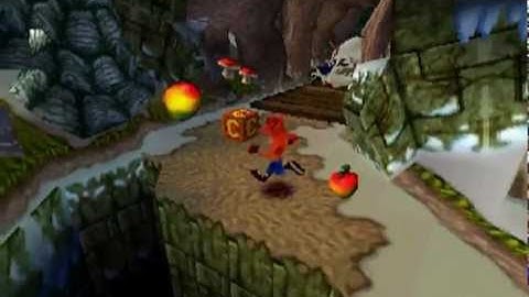 Crash Bandicoot 2: Cortex Strikes Back - Stage 15: Un-Bearable (100% Completed)