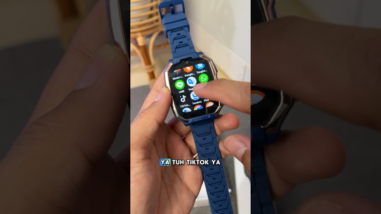 Smartwatch kiumo untuk anak yg bisa video call dan sudah full android 