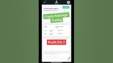Profit 5% Crypto Arbitrage Trading 2023