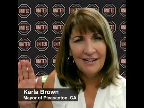 Karla Brown, Mayor of Pleasanton, CA