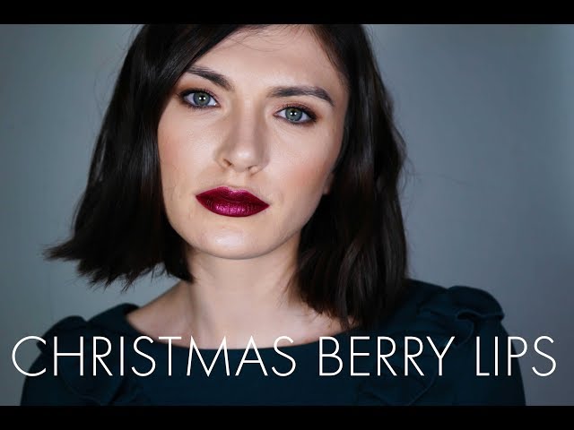 Christmas Berry Lips || The Very French Girl