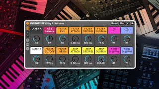 INFINITE KEYS - Generate Endless Keyboard Sounds [Free Ableton Live Instrument Rack]