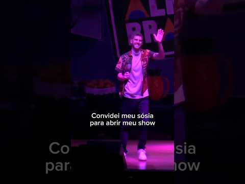 Convidei meu sósia para abrir meu show!