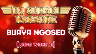 Dj Buaya Ngosed  Evi Sandra  Karaoke Nada Wanita 