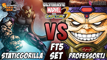 UMVC3 Parsec FT5 Set - StaticGorilla VS Professortj