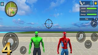 Spider Rope Hero Ninja Gangster Vice Town #4 - Android Gameplay screenshot 4