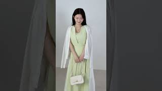 リニースタイルバイカラーワンピース - YouTube