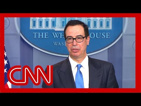 Steve Mnuchin details new sanctions on Iran