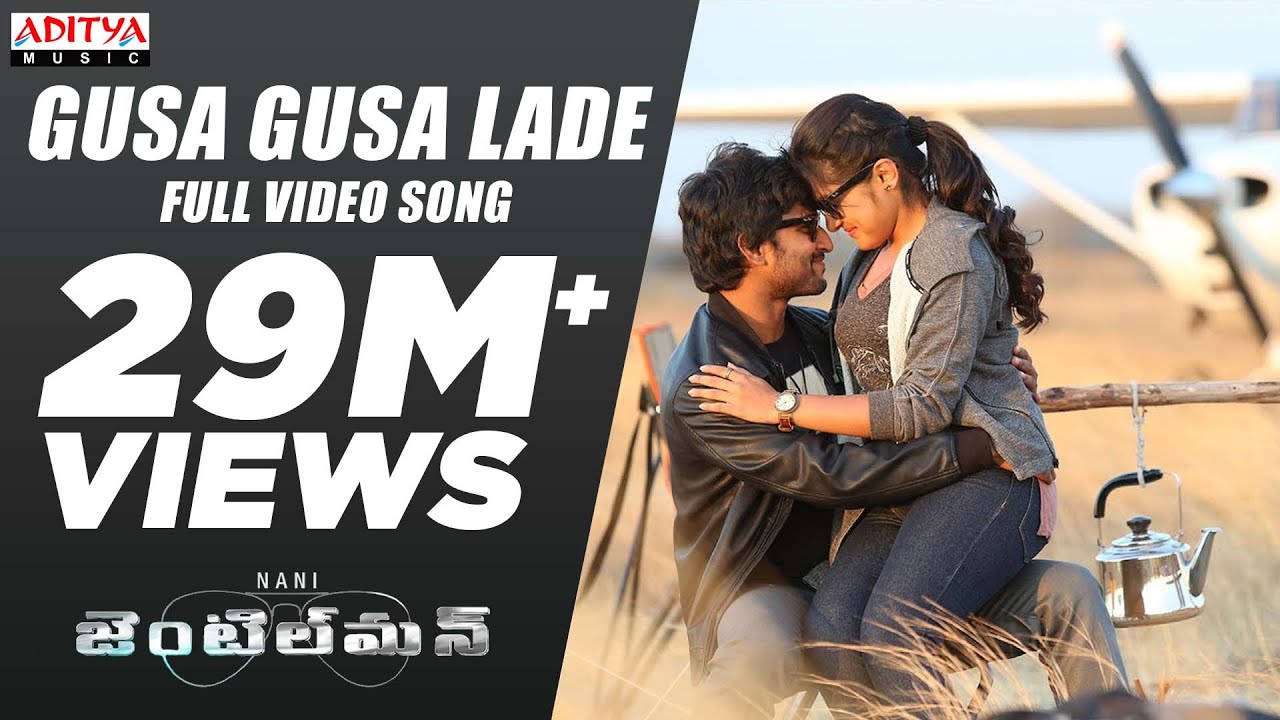 Gusa Gusa Lade Full Video Song  Gentleman Video Songs  Nani Surabhi Nivetha Thamas ManiSharma