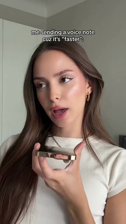 Girls sending voice notes be like👀🤣😭