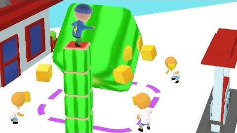 Cube Surfer | levels ((137--140) Gameplay  walkthrough (Android/iOS)