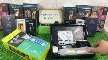 Tông Đơ Cắt Tóc Chuyên Nghiệp B60 - Máy Cạo Cực - Lưỡi Bén - Pin Châu