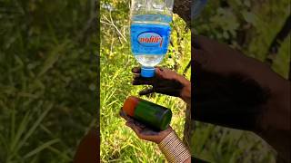 Survival Skills Mom Shows How to Make Soap and Water in forest #campping #outdoors #useful