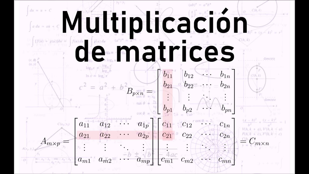 Multiplicación de matrices