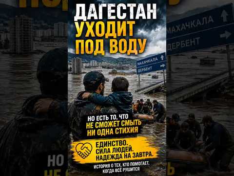 Когда стихия забирает всё, люди находят в себе силы помогать другим #дагестан #люди #добро #силадуха