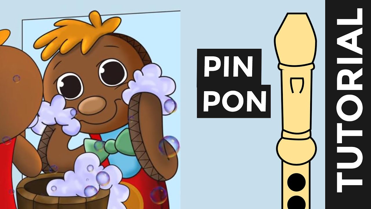 🎯 Como Tocar PIN PON en Flauta Dulce TUTORIAL FACIL EXPLICADO YouTube