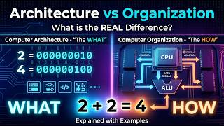 Computer Architecture vs Computer Organization | Key Differences Explained with Examples Profile