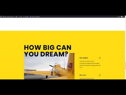How to disable Divi section transitions - Freddie Collection - Divi Den Pro