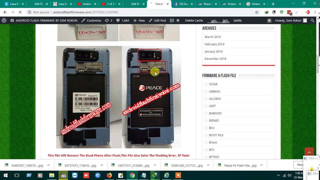 Peace P4 Flash File MT6572 Nand 4.4.2 Hang Logo Fix New Update Firmware Stock ROm