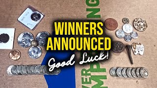 Celebrity Giveaway Winners Announced + Evening Metal Detecting Hunt Yields Rare Button! Wealth