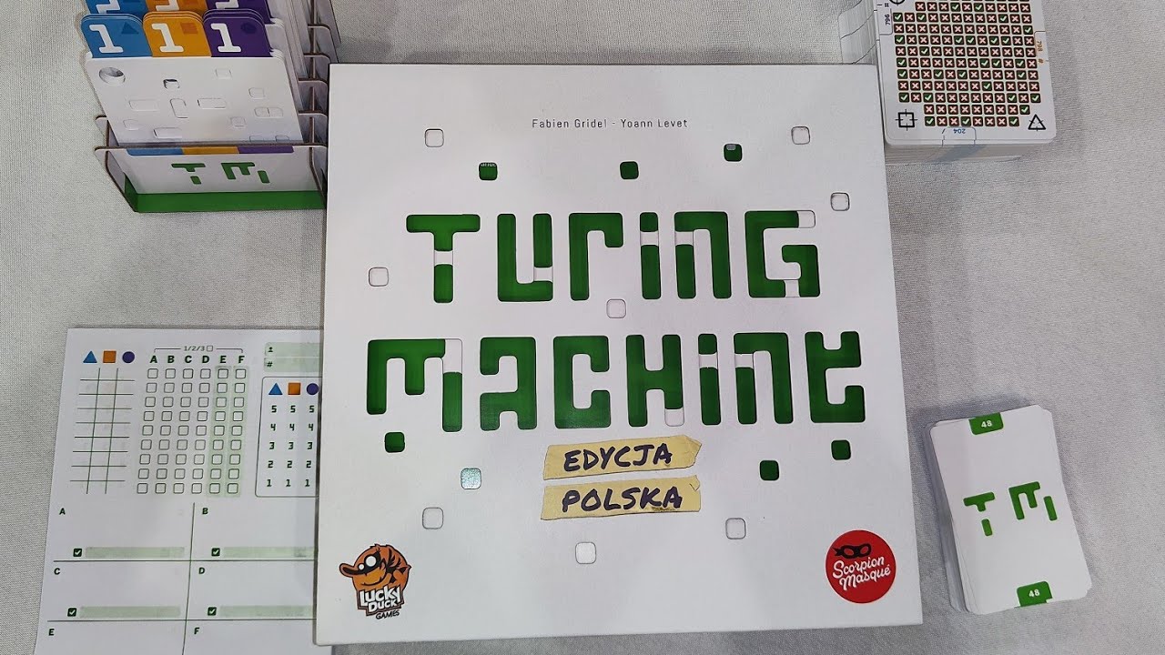 Turing machine, gra planszowa, rozgrywka i opinia - YouTube